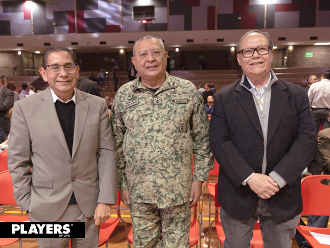 Carlos Rangel, Alberto Ibarra Flores y Francisco Martínez.