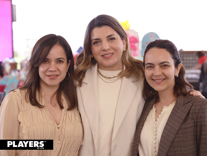 Cecilia, Lorena y Ángela.