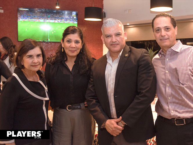 Cecilia Ramírez, Cristina Nátera Óscar Rodríguez y Carlos de Villa.