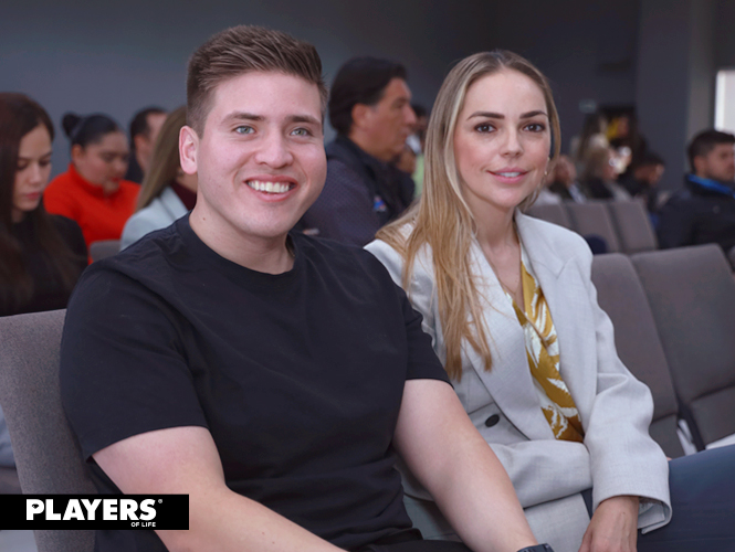 David Martínez y Liz Hamdan.