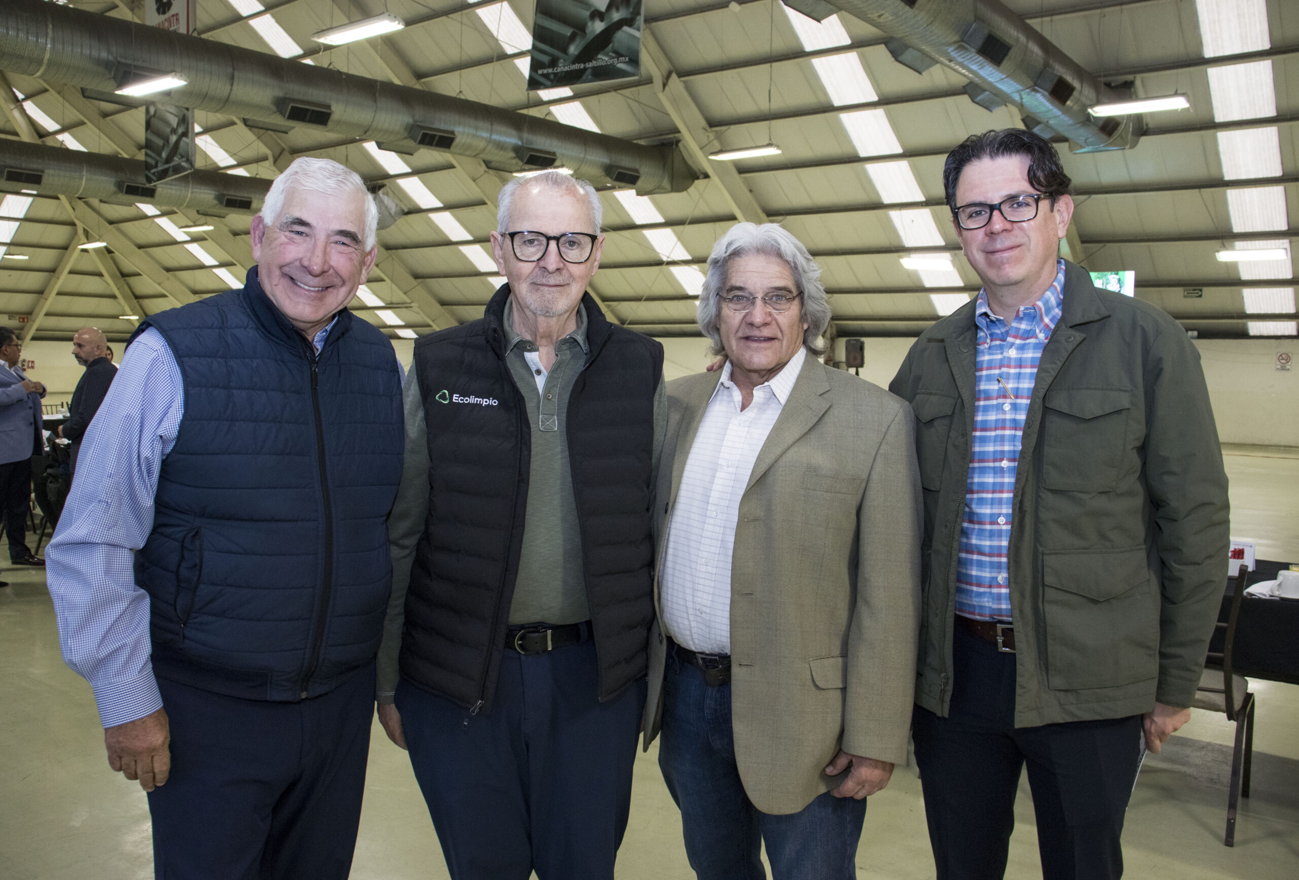 Eduardo Garza, Daniel Calvert, Oscar Peart y Felipe Pérez