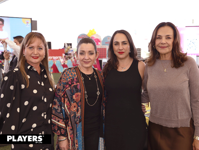 Georgina Alatorre, Sandra Ramírez, Fabiola Ibarra y Laura Borrego.