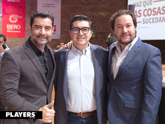 Iván Lavín, José Piña y Eduardo Nieto.