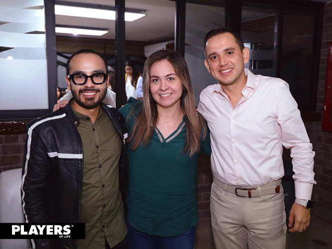 Juan Manuel, Lili y José Antonio.