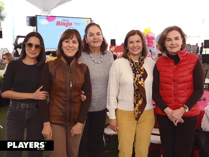 Laura, Laura, María del Carmen, Rocío y Malena.