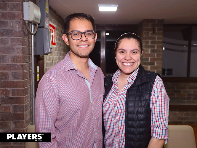 Mario Ramírez y Claudia Márquez.