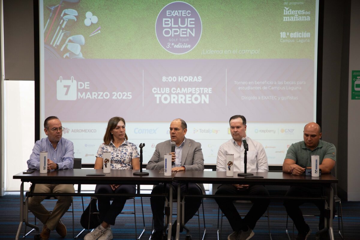 Presentación del Torneo de Golf EXATEC Blue Open 2025.