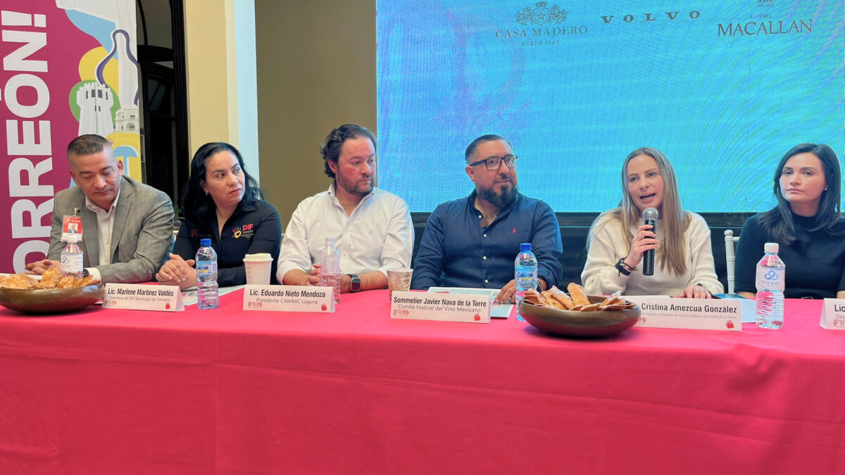 El Festival del Vino Mexicano vivirá su quinta edición en Torreón.