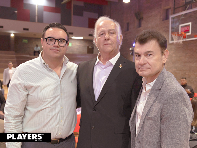 Salvador Sánchez, Carlos Román Cepeda y Jesús González.