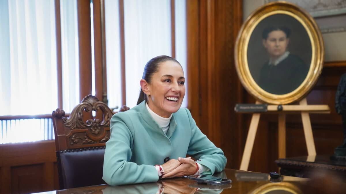 Claudia Sheinbaum subrayó que se trabaja para mejorarar el crecimiento del PIB. (Foto: Gobierno de México)