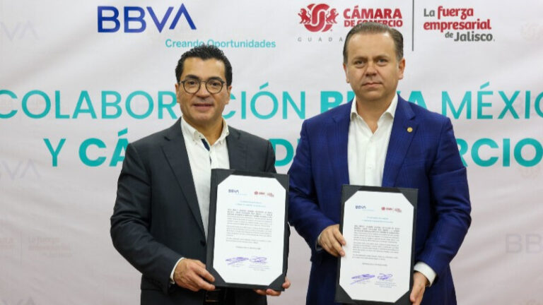 La Cámara de Comercio de Guadalajara y BBVA esperan beneficiar a más de 10 mil empresas.