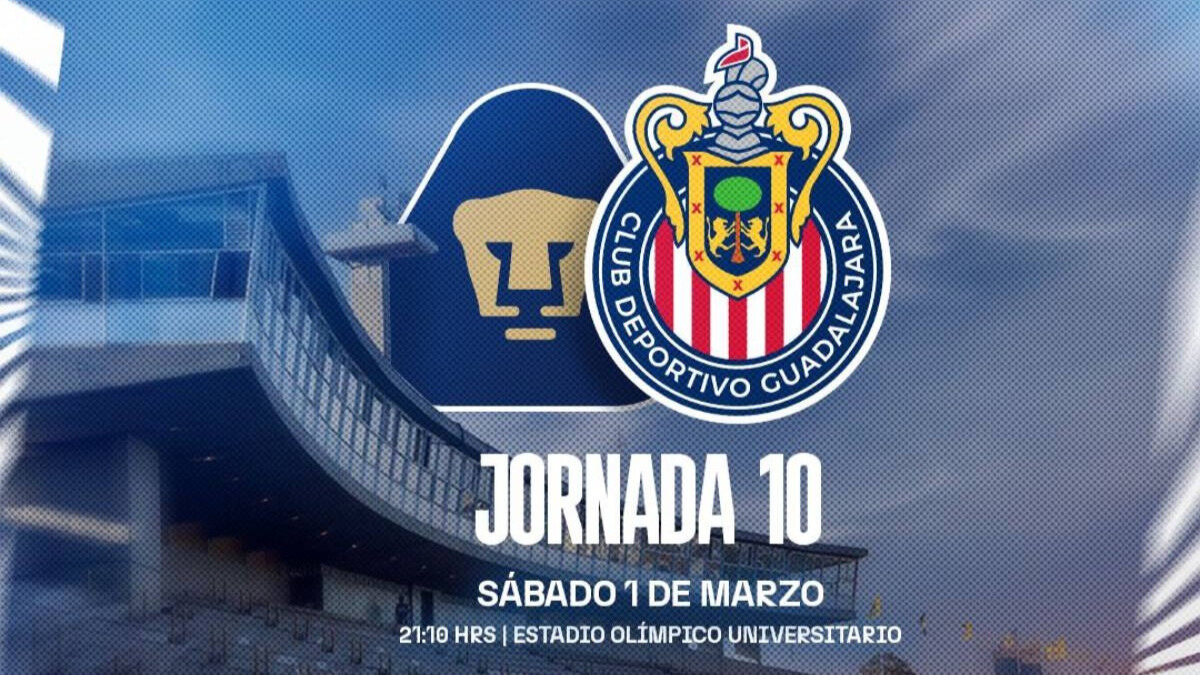 Guadalajara llega como favorito debido a las debilidades que presenta Pumas. (Foto: Chivas)