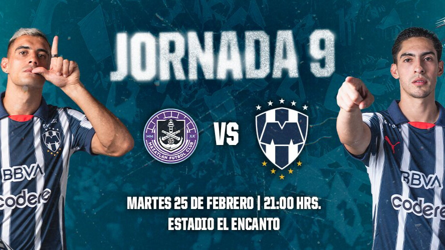 Rayados se adentrará a la casa del Mazatlán en la jornada 9 del Clausura 2025. (Foto: Monterrey)