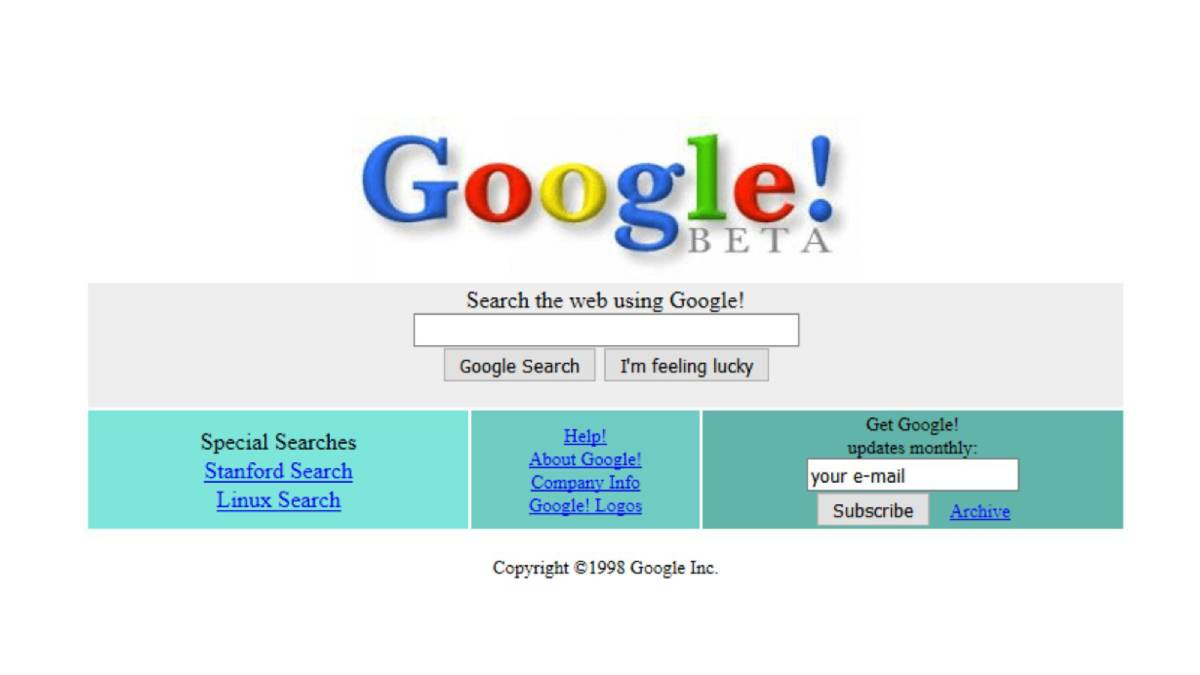 Google se fundó en 1998; hoy es de las marcas más conocidas en el mundo. (Foto: Google)