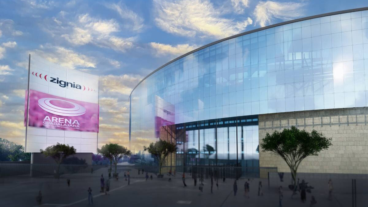 La Arena Guadalajara abrirá sus puertas el próximo 25 de abril. (Foto: Grupo Avalanz)