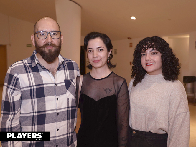 Andrés, Sofía y Marcela.