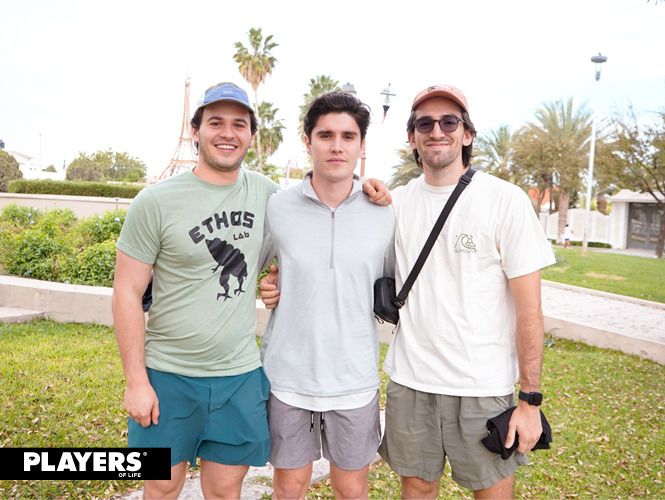 Anuar Marcos, Alberto Valdés y José Hernández.