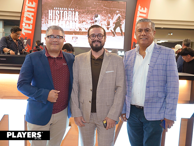 Armando Ávila, Christian Huerta y Omar Escobedo.