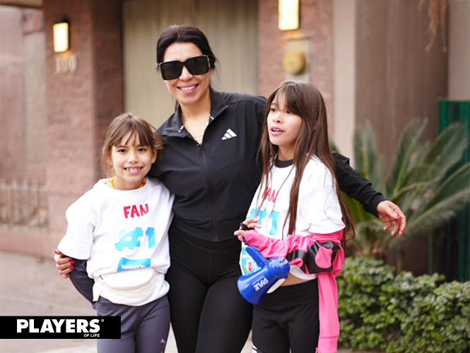 Blanca, Paulina y Bárbara.