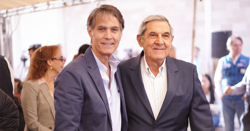 Rafael Rebollar y Eduardo Murra.