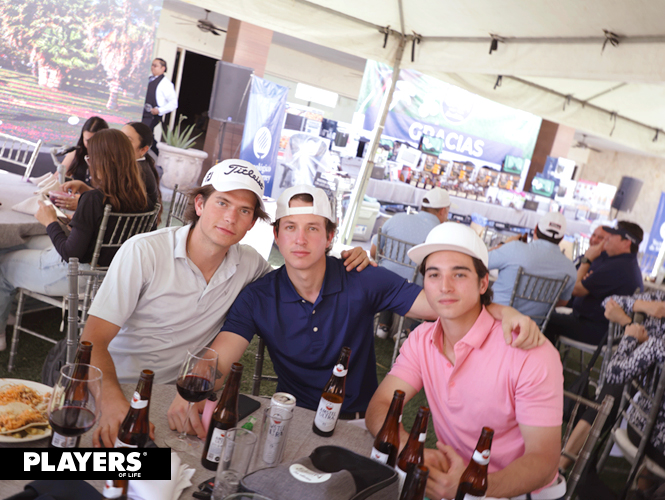 Cristóbal Fernández, Santiago Suárez y Diego Hunter.