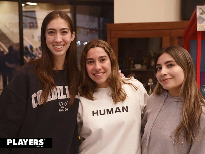 Deborah Rivas, Ianina Cassani y Mariela Ortega.