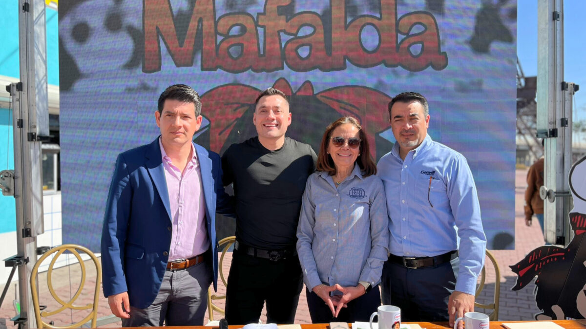 Mafalda en Gómez Palacio ya tiene fecha de llegada, según anunció Maurice Collier, fundador de Lagunero Primero, en conferencia de prensa.