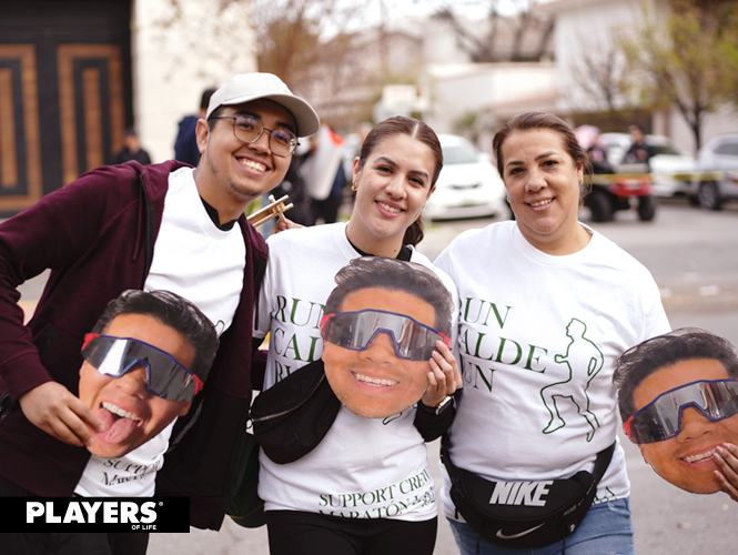 Diego Ramos, Tere Calderón y Tere Colmenero.