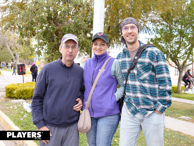 Eduardo Prieto, Paty Ochoa y Eduardo Prieto.