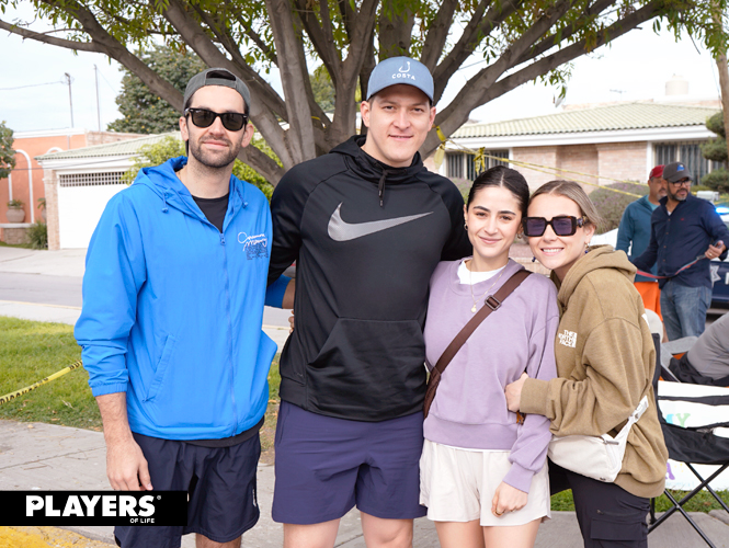 Ernesto González, Andrés Segura, Bárbara Villarreal y Jenny Tumoine.