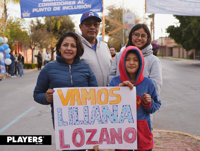 Gabriela, Juan, Juan y Ximena.