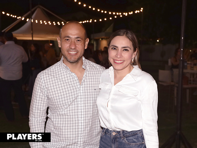 Gerardo Torres y Sandra Bazán.