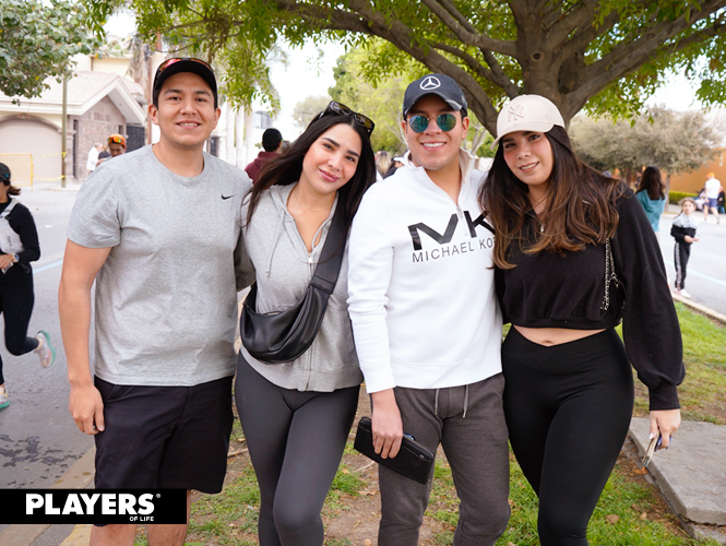 Gilberto Valerio, Lucero Villarreal, Luis Islas y Luisana Villarreal.