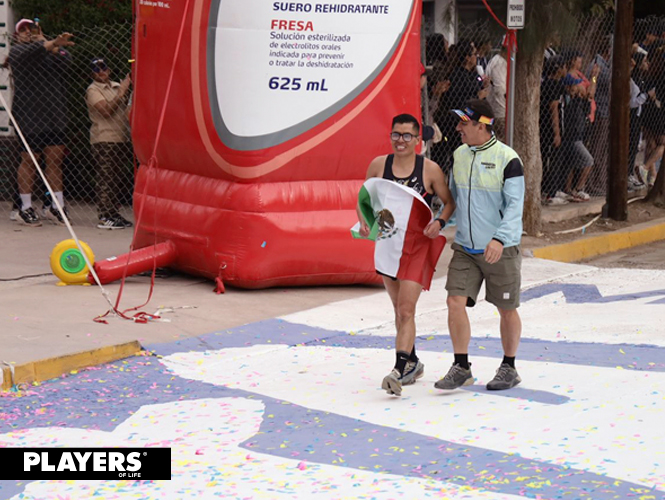 Hesiquio Flores, ganador del Maratón Lala 2025.