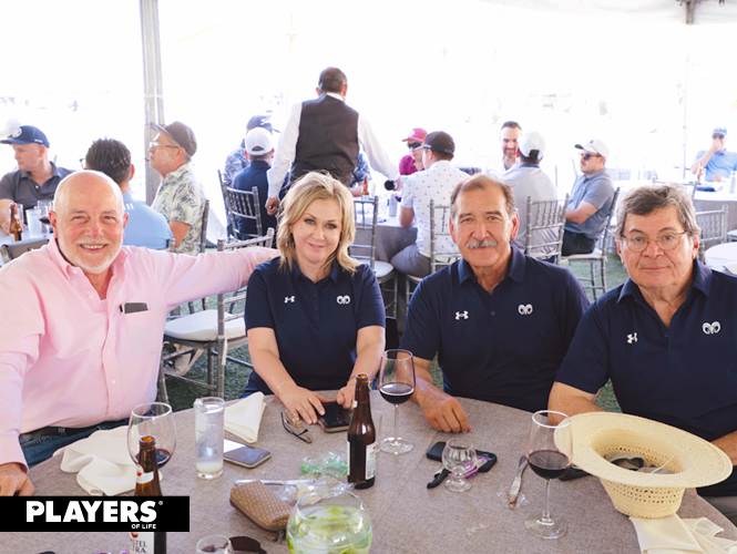 Javier, Magaly, Miguel y Germán.