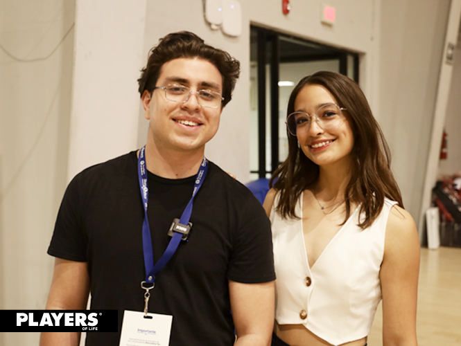 Jeremy Venegas y Viviana Serna.