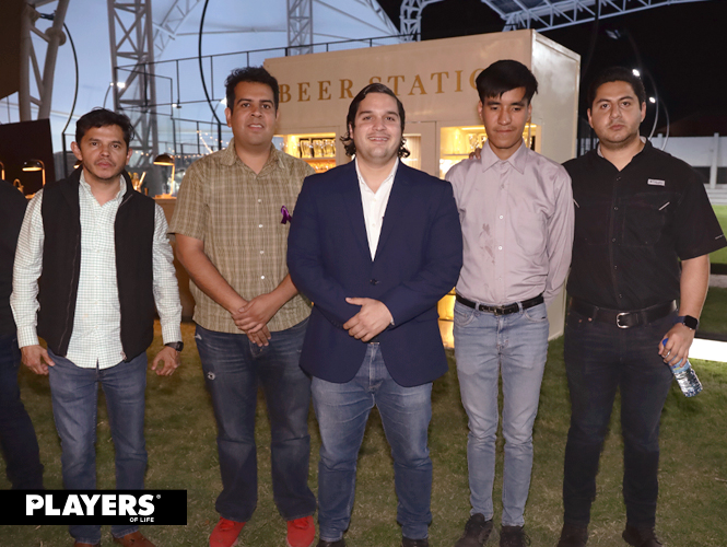 Josué Magaña, Raúl Eduardo, José Eduardo Luna y Ángel Uriel.