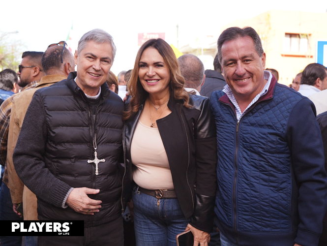 Luis Martín, Flor Rentería y Antonio Gutiérrrez Jardón.