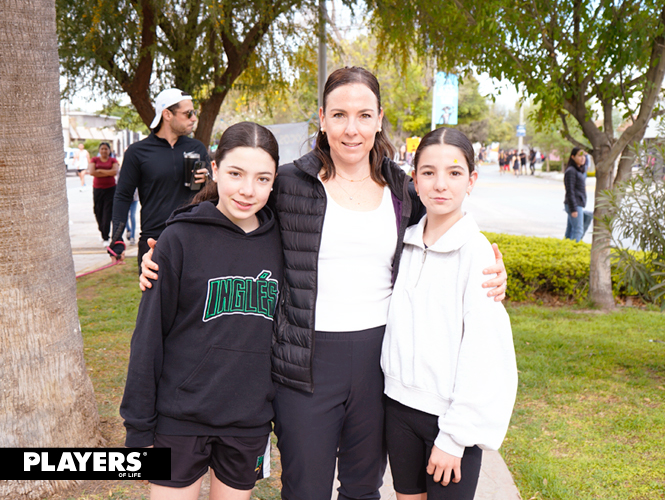 Luisa Jalife, Vero Zertuche y Paulina Jalife.