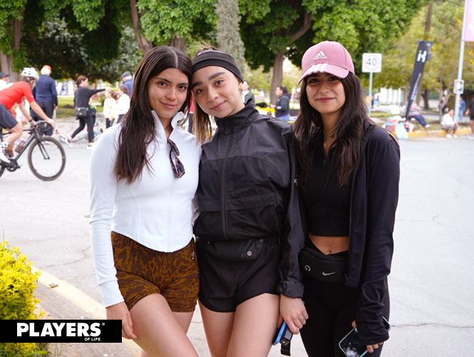 Luisa Márquez, Tamara Yassin y Laura Ochoa.