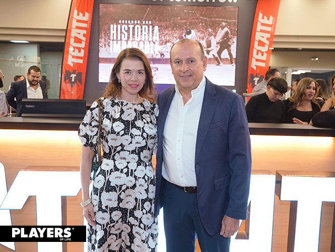 Mariana Martínez y Victoriano González.