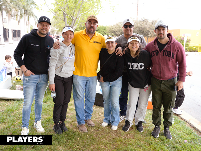 Miguel, Dora, Gil, Katia, Nancy, Pablo y Jaime.