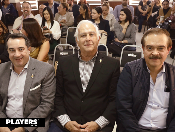 Pepe Cordero, Carlos Román y Carlos Mijares.