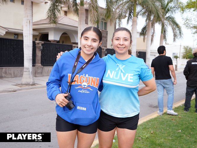 Regina González y Judith Alcaraz.