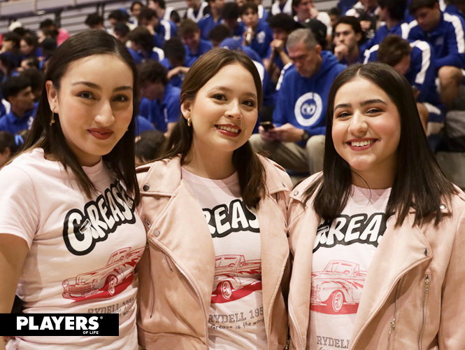 Regina Lamas, Doani Mena y Fernanda Luna.