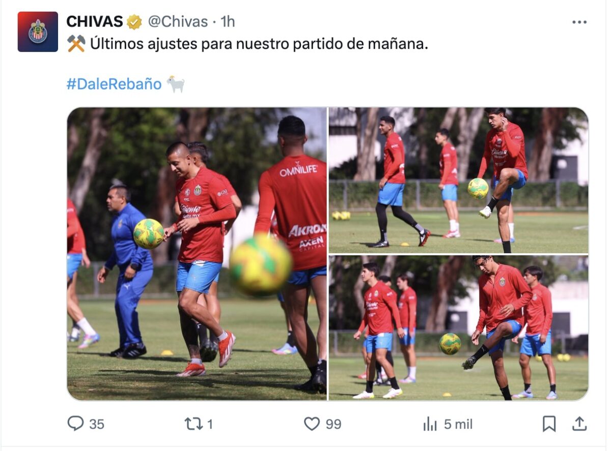 Chivas de Guadalajara se prepara para su partido en Mazatlán: ¿Cómo verlo en vivo? ¡Aquí los detalles!
