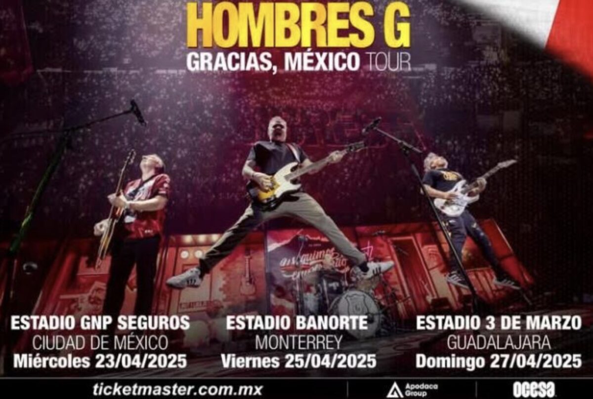 Fin de semana en Guadalajara: No te pierdas el concierto de Hombres G