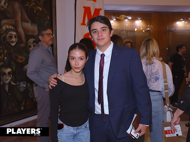 Emilia Mejía y Rodrigo López.