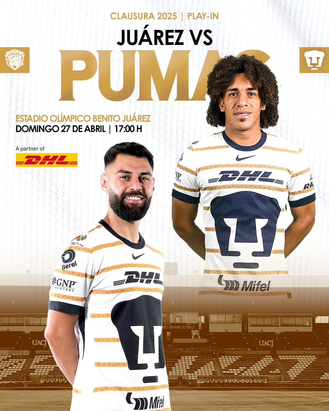 ¿Cómo ver el FC Juárez vs Pumas EN VIVO del Play-In Clausura 2025?