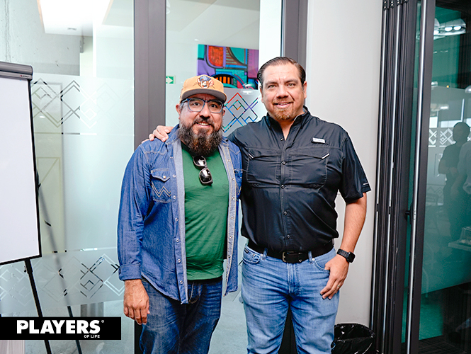 Javier Nava y Octavio López.